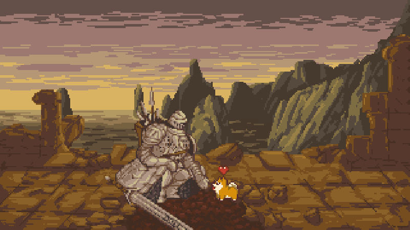 Illustration for article titled That's Some Damn Good Dark Souls Pixel Art